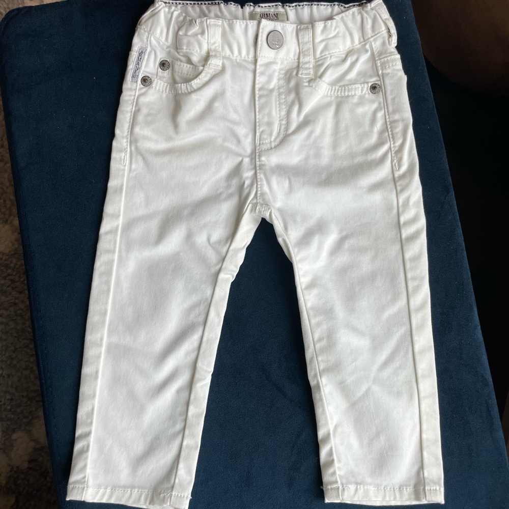Armani baby boy jeans, size 12m